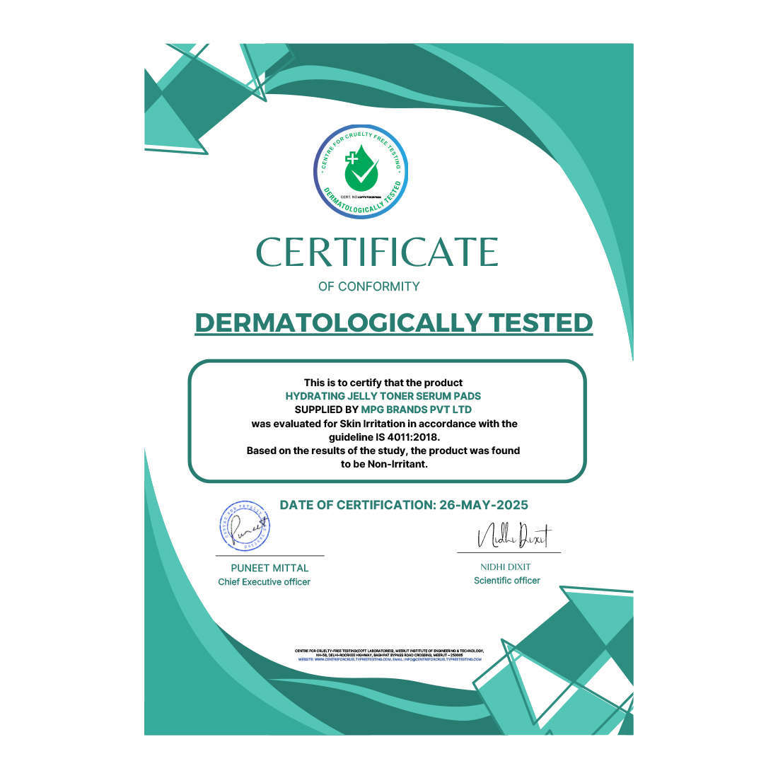 Hydrating Jelly Toner Pads | Rice Extract, Ceramide & Centella | 40 Pads