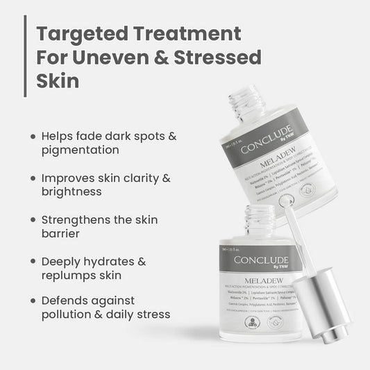 Meladew Pigmentation & Spot Correcting Serum | Niacinamide & Melazero