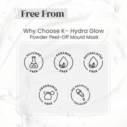 K-Hydra Glow Powder Peel Off Mould Mask | Collagen, Kakadu Plum & Ginseng