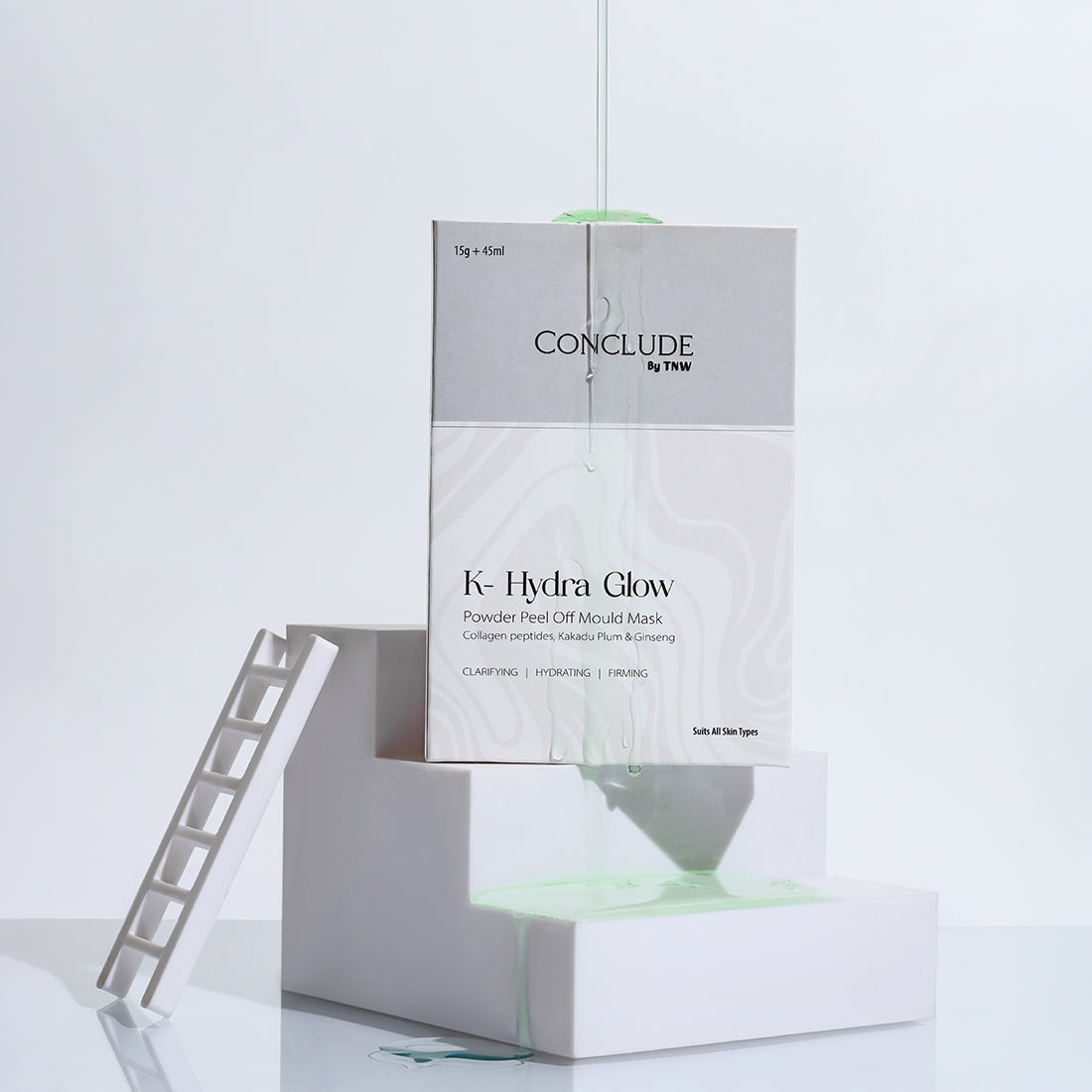 K-Hydra Glow Powder Peel Off Mould Mask | Collagen, Kakadu Plum & Ginseng