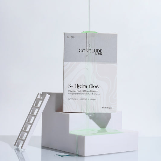 K-Hydra Glow Powder Peel Off Mould Mask | Collagen, Kakadu Plum & Ginseng
