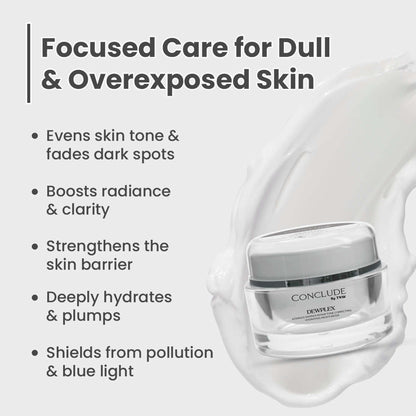 Dewplex Tone Correcting Hydrating Moisturizer | Niacinamide & Melazero