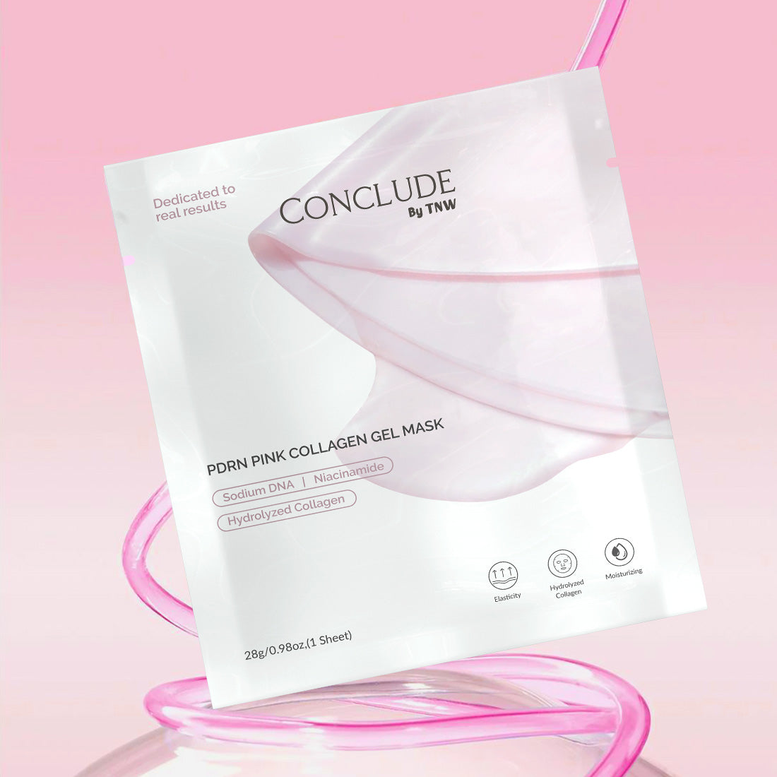 PDRN Pink Collagen Gel Mask | Rejuvenating, Hydrating & Radiance-Boosting | Made in Korea