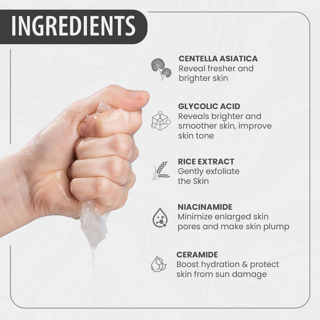 Hydrating Jelly Toner Pads | Rice Extract, Ceramide & Centella | 40 Pads