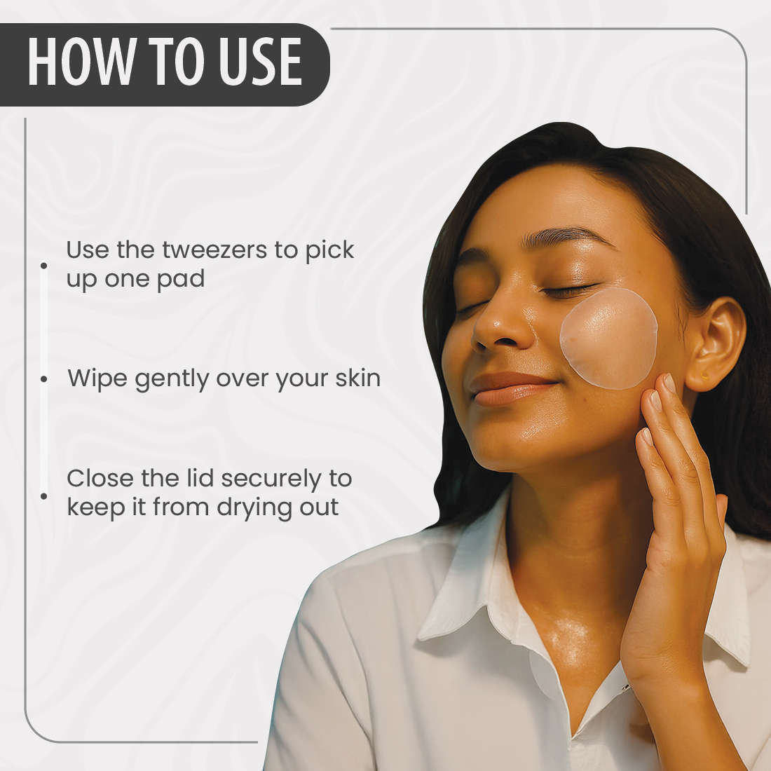 Hydrating Jelly Toner Pads | Rice Extract, Ceramide & Centella | 40 Pads