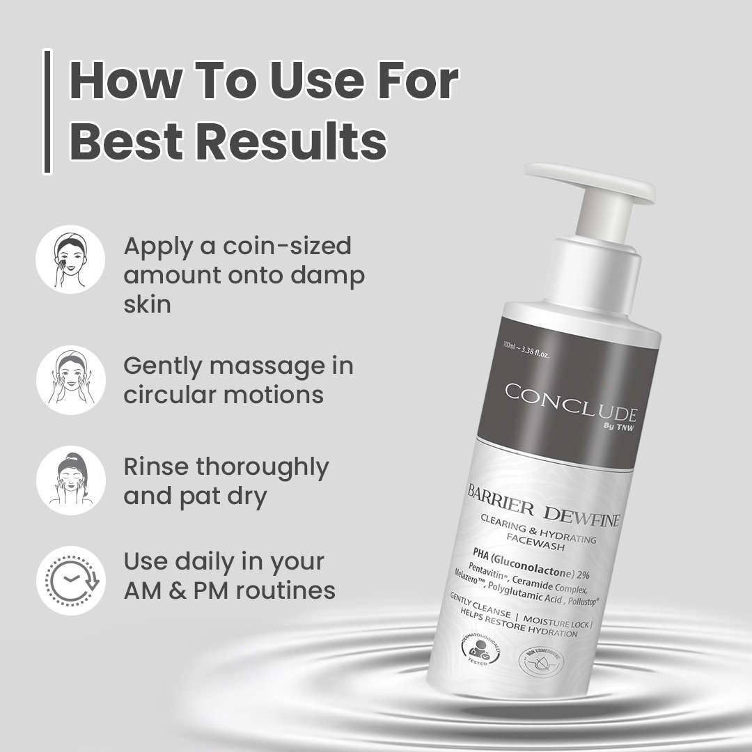 Barrier Dewfine Facewash | Hydrating, Brightening & Barrier Repair